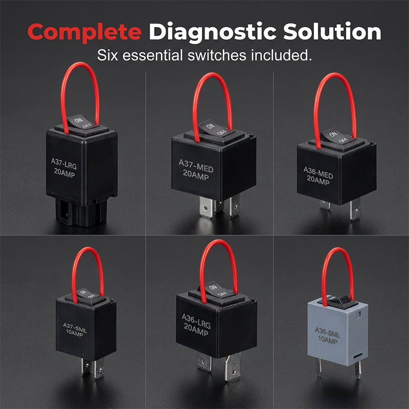 🔥Last Day 50% OFF - Automotive Relay Tester and Bypass Jumper Set🛠️