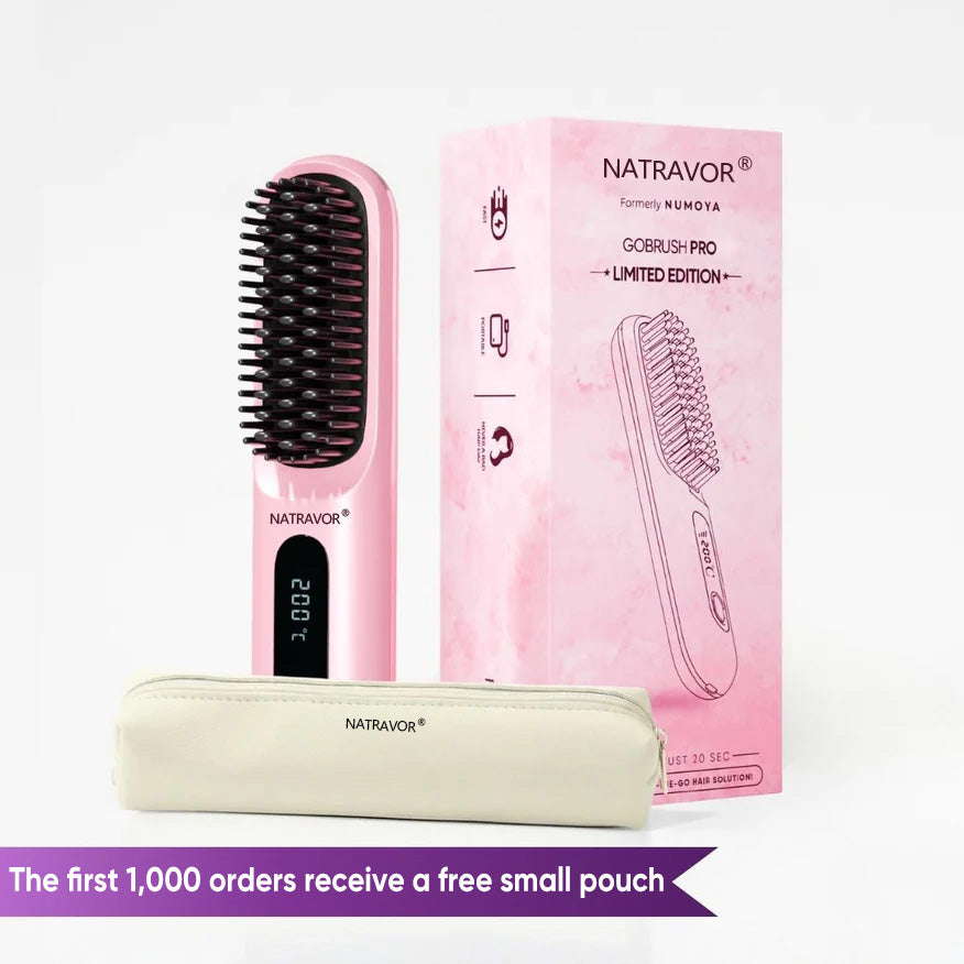 🏆 The Short Hair Specialist! The first smart styling comb designed specif  💖(Type-C charging design)