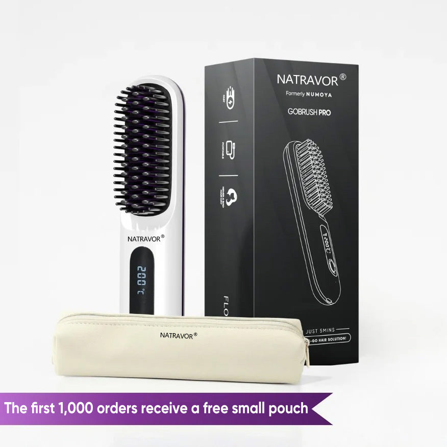 🏆 The Short Hair Specialist! The first smart styling comb designed specif  💖(Type-C charging design)