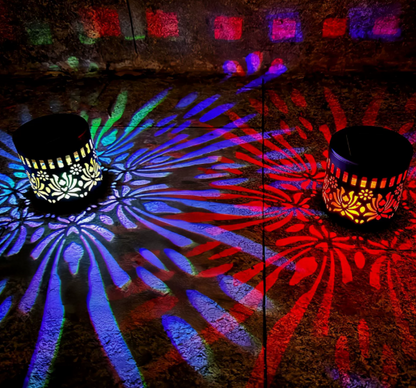Solar-powered Bohemian Mandala Wall Lamp✨| 2026 Summer Special Edition Theme