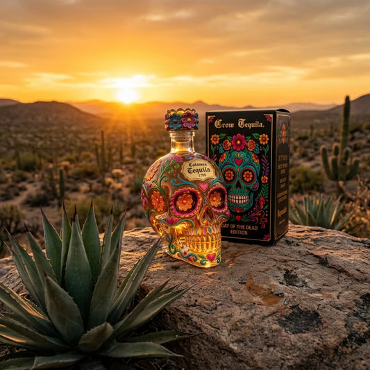 🔥49% off 🍷Limited edition Day of the Dead tequila bottle🎁