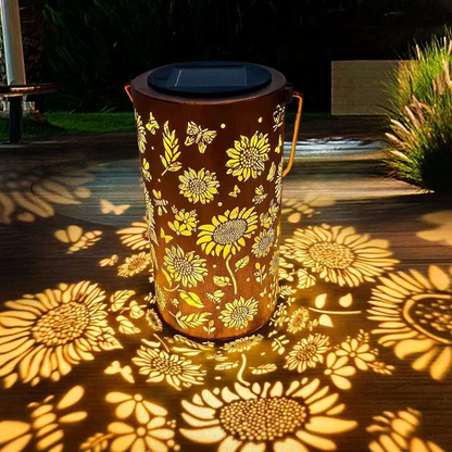 🌻Colorful Sunflower Glow Solar Garden Lantern
