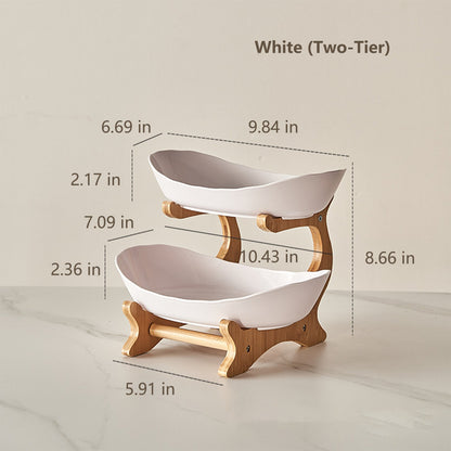 🍓2-Tier / 3-Tier Fruit Basket with Stand – Space-Saving Countertop Organizer
