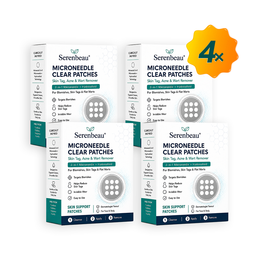 🔥Serenbeau®2-in-1 Microneedle & Hydrocolloid Patch🍀
