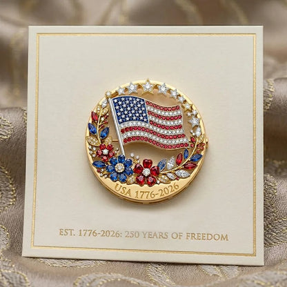 🇺🇸USA 250th Anniversary 50% OFF - 💖US 250th Anniversary Brooch Pin