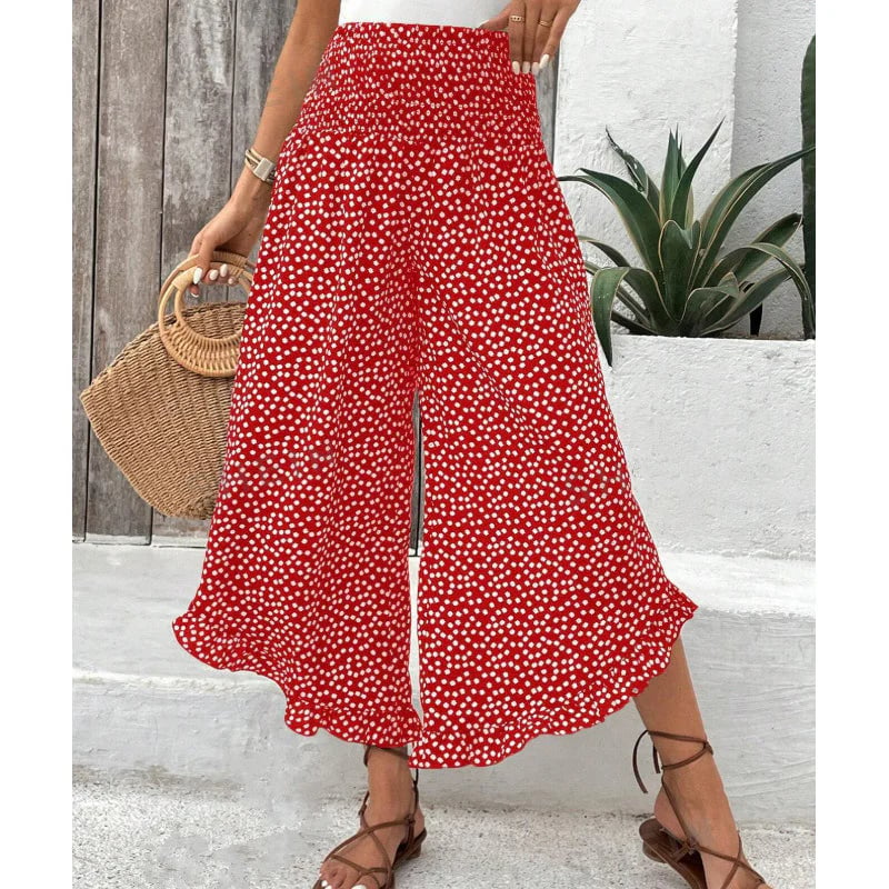 🌓Last Day 49% OFF👖Women’s Flowy High Waist Wide-Leg Pants – Slimming, Comfy & Chic🌺