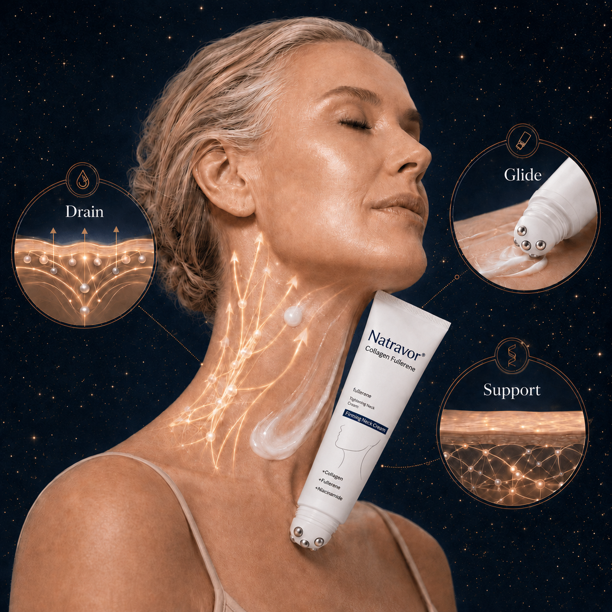 Why 60 Pounds of Invisible Pressure Is Aging Your Neck Faster Than Your Face