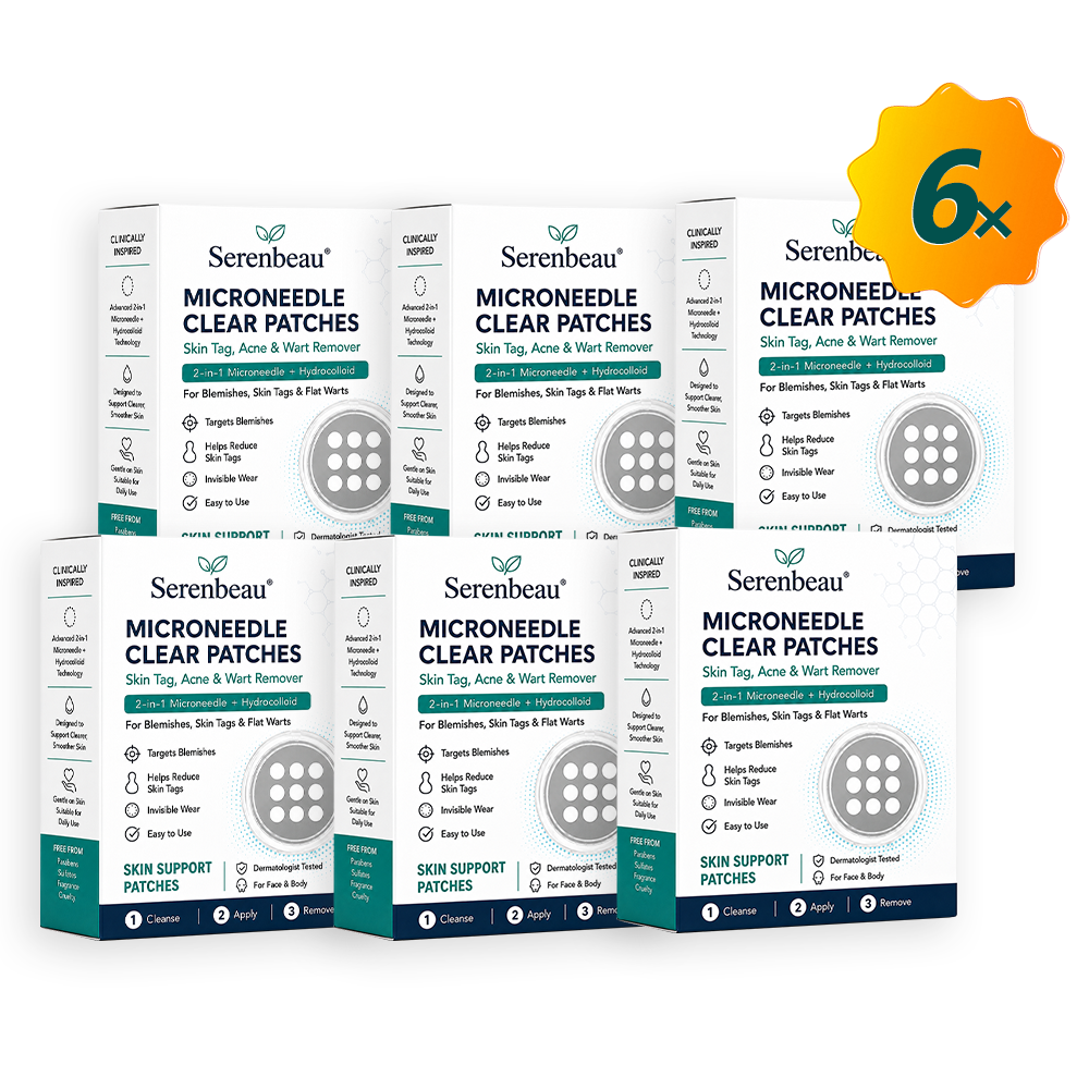 🔥Serenbeau®2-in-1 Microneedle & Hydrocolloid Patch🍀