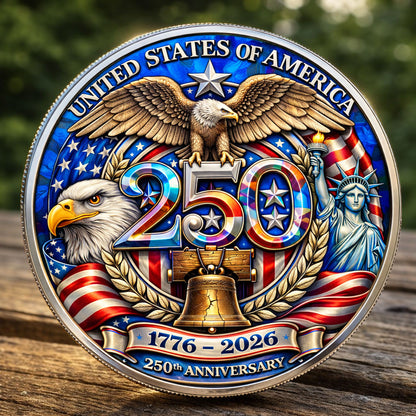 🏆New Year 60% OFF- U.S 250th Anniversary Commemorative Metal Medal