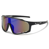 Black Frame Blue Mercury Lenses