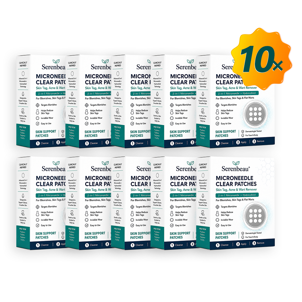🔥Serenbeau®2-in-1 Microneedle & Hydrocolloid Patch🍀