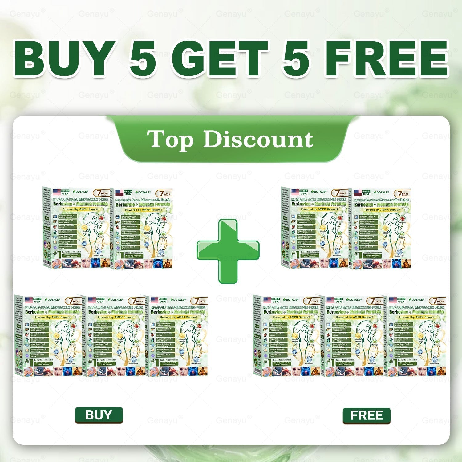 10 boxes(Buy 5 Get 5 Free) - Lose up to 90lbs