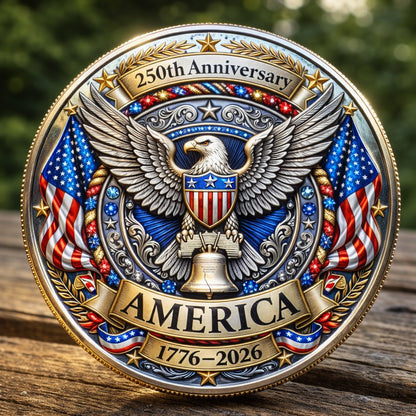 🏆New Year 60% OFF- U.S 250th Anniversary Commemorative Metal Medal