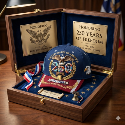 UNITED STATES OF ANNIVERSARY 250TH LIMITED EDITION CAP