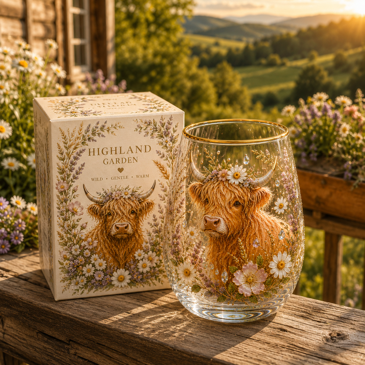 🌤️Sweetness, Hope & Joy 🐝 2026 Limited Edition Honey Bee Garden Glass Tea Cup