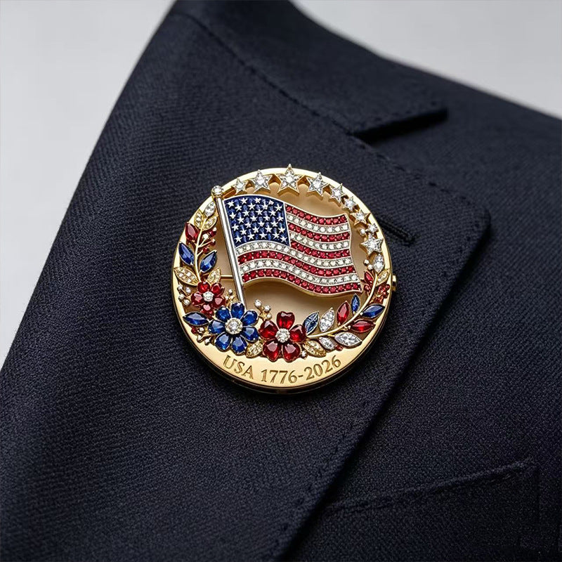 🇺🇸USA 250th Anniversary 50% OFF - 💖US 250th Anniversary Brooch Pin