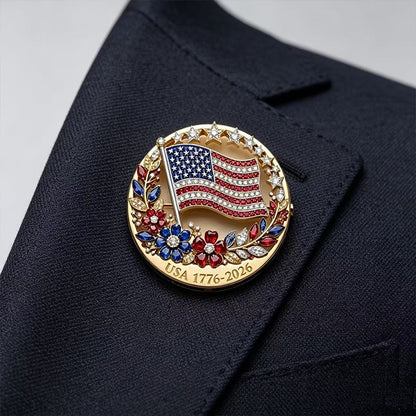 🇺🇸USA 250th Anniversary 50% OFF - 💖US 250th Anniversary Brooch Pin