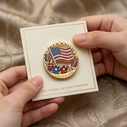 🇺🇸USA 250th Anniversary 50% OFF - 💖US 250th Anniversary Brooch Pin