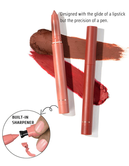 🔥Last Day Buy 1 Get 1 Free🔥 Easy Glide Lip Liner — Creamy, Blendable Color with Smooth Application, Summervibes
