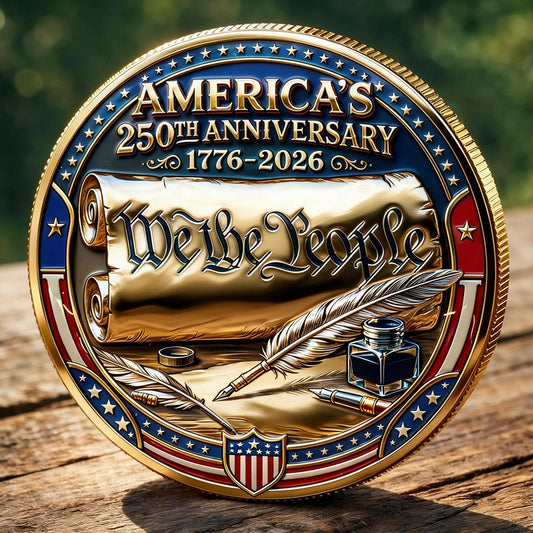 America’s 250th Anniversary Commemorative Metal Medal (1776–2026)