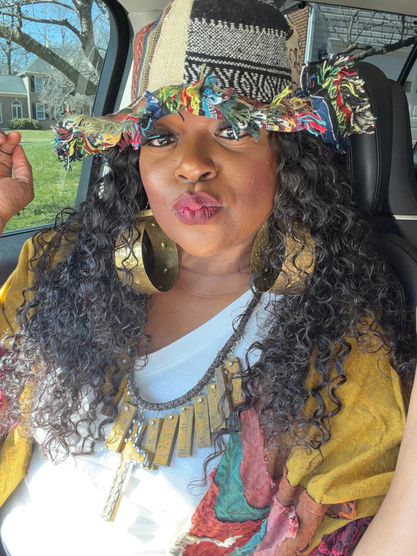 🔥Last Day 49% OFF - 🎩🍄Frayed Patchwork Bucket Hat(✨Shapeable Brim One-of-a-Kind Style)