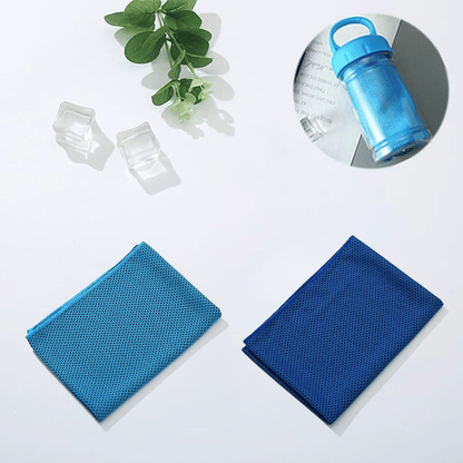 🎉LAST DAY - BUY 1 GET 1 FREE🌞Cooling Bottle - Cold Sweat Towel You Can Use Anywhere, Anytime! Reusable Soft Absorbent Cooling Portable