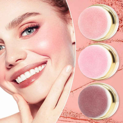 3-Piece Lazy Blush Set – Effortless Radiance in Seconds Quick, Natural-Looking Blush  Built-in Mirror 🪞