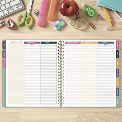 📚🧑‍🏫 2026-27 Teacher Planner | Interchangeable Cover ✨ Buy 2 Free Shipping (✨Hardcover)